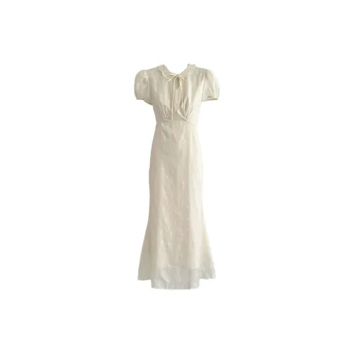 Local Gal Short-Sleeved Dresses Women's Champagne Apricot