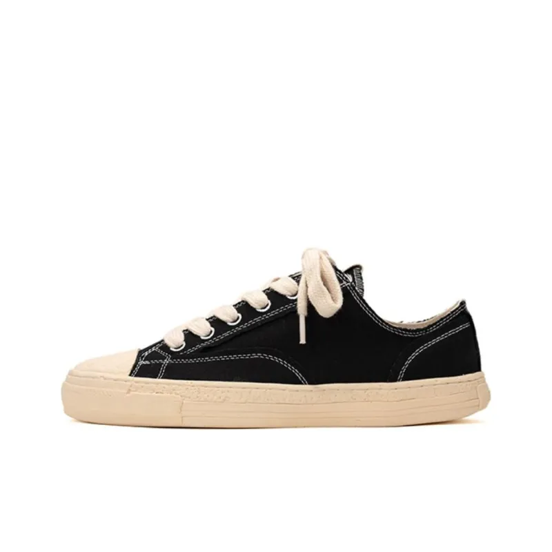 MIHARA YASUHIRO Past Sole 6 Low Top Canvas Shoes Unisex-5