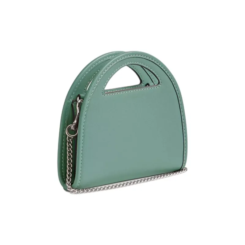 COACH Glove Tanned Leather Card Holder Mini Women's Green-1