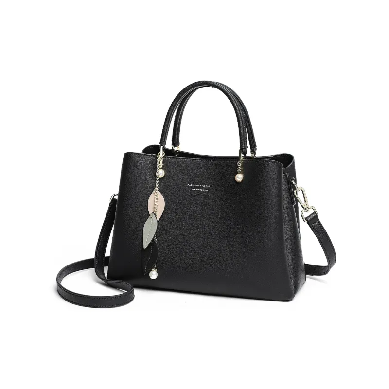 Kevin Cohen Cow Leather With Synthetic Leather Handbag, Shoulder Bag, Crossbody Bag Regular Women's Blue/Ecru/Black-9