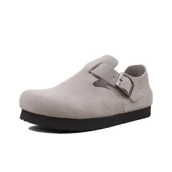 East Garden Works Casual Shoes Unisex Mid Top Light Gray/Sand/Pink/Khaki/Iron Gray/Ginger Yellow/Dark Brown
