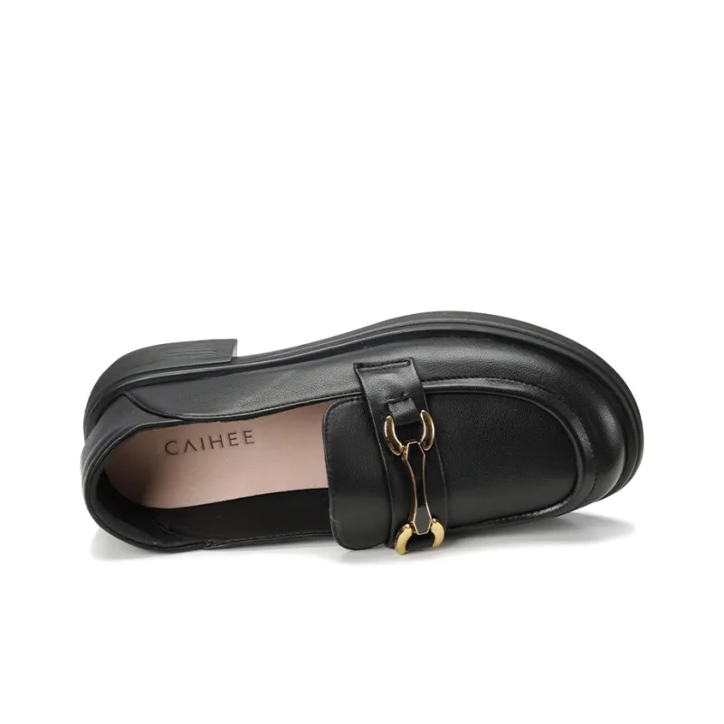 CAIHEE Loafers Women's Black/Ecru-2