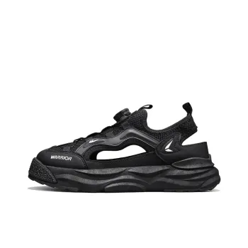 Warrior River Trekking Shoes Casual Chef Shoes Abrasion Resistant Slip Resistant Beach Sandals Men's Black