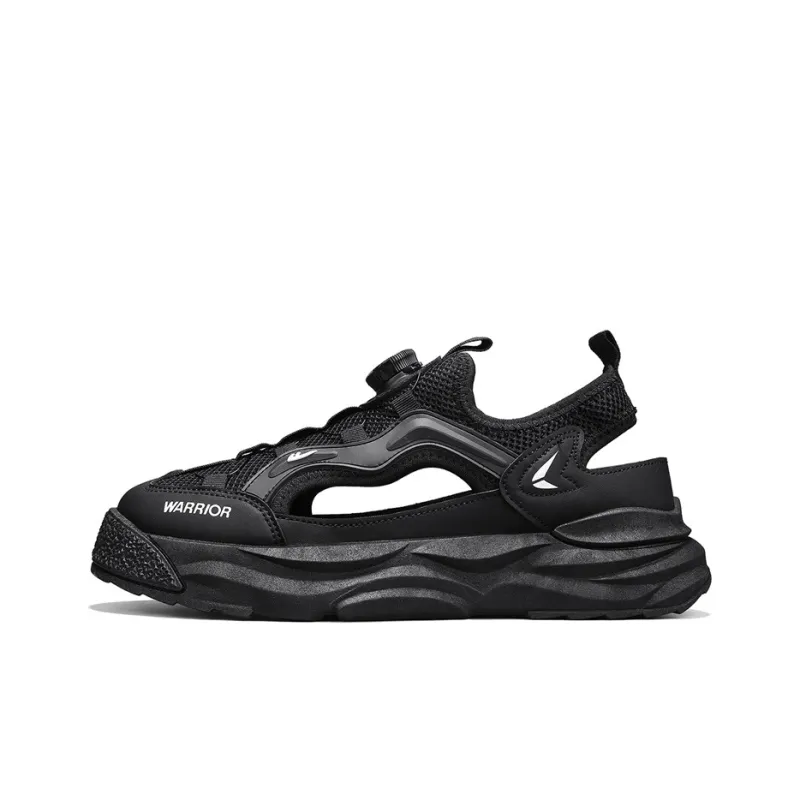 Warrior River Trekking Shoes Casual Chef Shoes Abrasion Resistant Slip Resistant Beach Sandals Men's Black-0