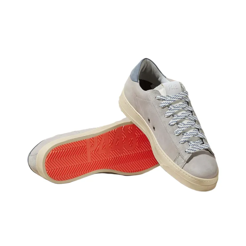 P448 Low-Top Skateboard Shoes Men's Gray-3