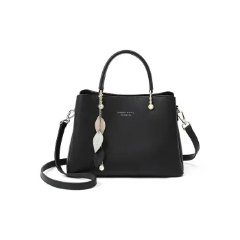 Kevin Cohen Cow Leather With Synthetic Leather Handbag, Shoulder Bag, Crossbody Bag Regular Women's Blue/Ecru/Black