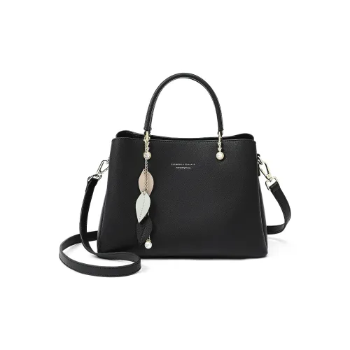 Kevin Cohen Cow Leather With Synthetic Leather Handbag, Shoulder Bag, Crossbody Bag Regular Women's Blue/Ecru/Black