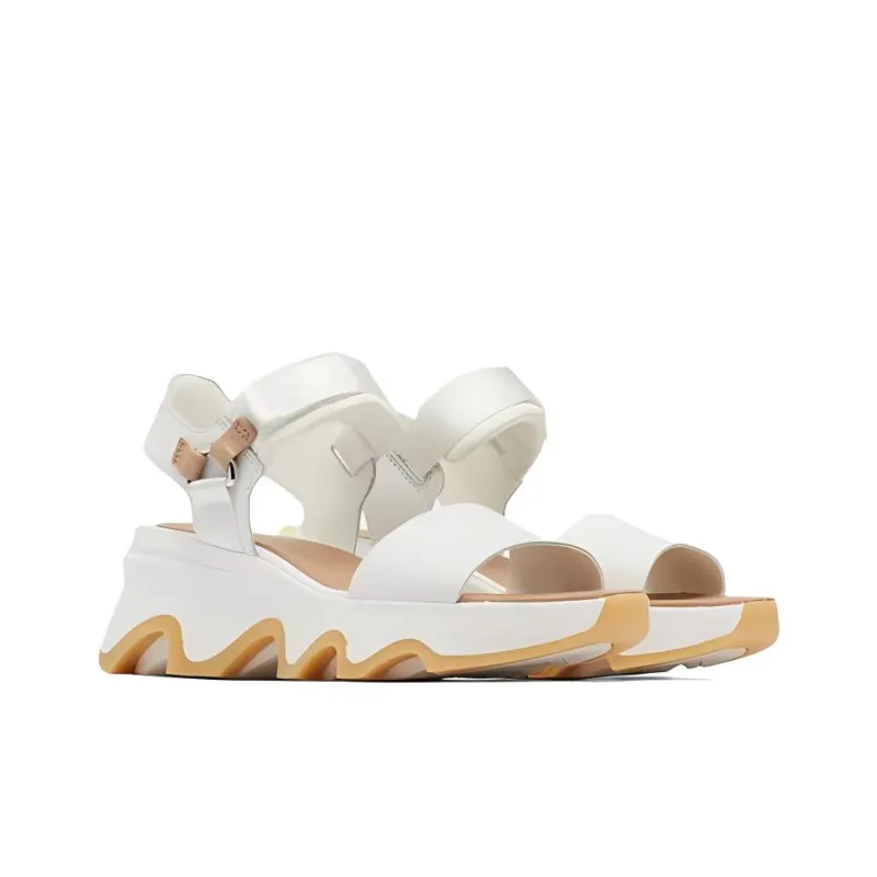 SOREL Kinetic Impact Strap Sandals 5.5cm Women's White-1