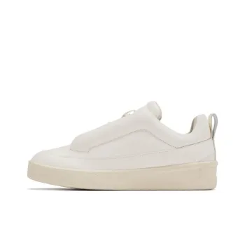 73Hours Cream Cubes Low Top Skateboard Shoes Women's Ecru