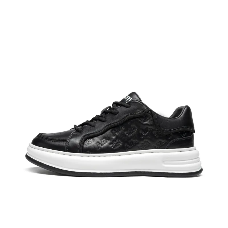 Anthony Miles Slip Resistant Height Increasing Low Top Skateboard Shoes Men's-0