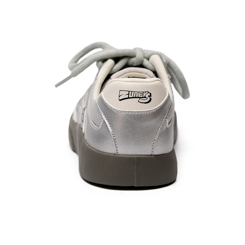 Zun'er Slip Resistant Cushioning Lightweight Low Top Skateboard Shoes Unisex-9