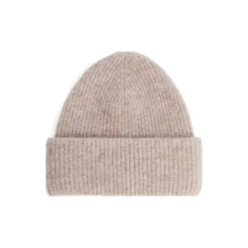 ARKET Polyester, Alpaca, Wool, Elastane Beanies Women's Beige