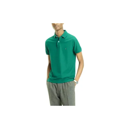 Tommy Hilfiger Polo Shirts Men Green