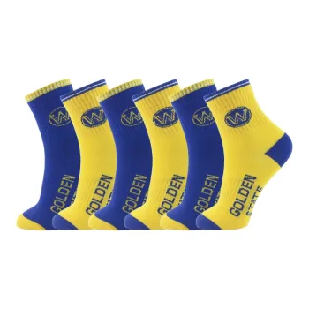 NBA Mid-Calf Socks Unisex 6 Pack