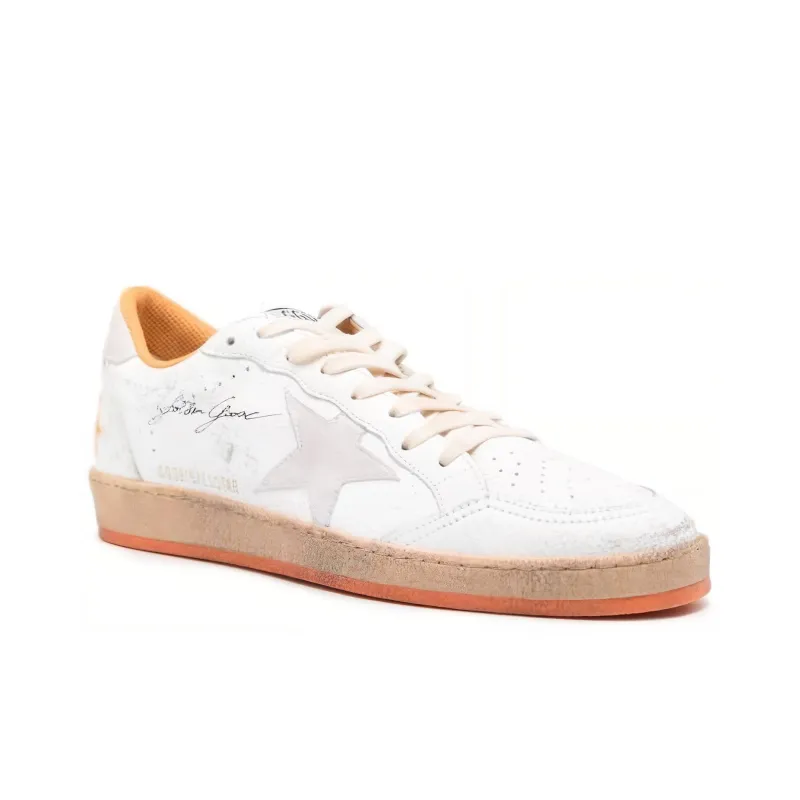 Golden Goose Ball Star Wishes Leather Sneakers-2