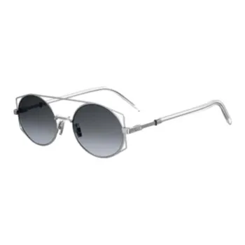 DIOR Acetate Metal Aviator Sunglasses Men's Silver