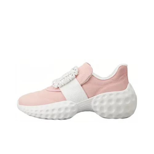 Roger Vivier Lifestyle Shoes Women's Low-Top Pink