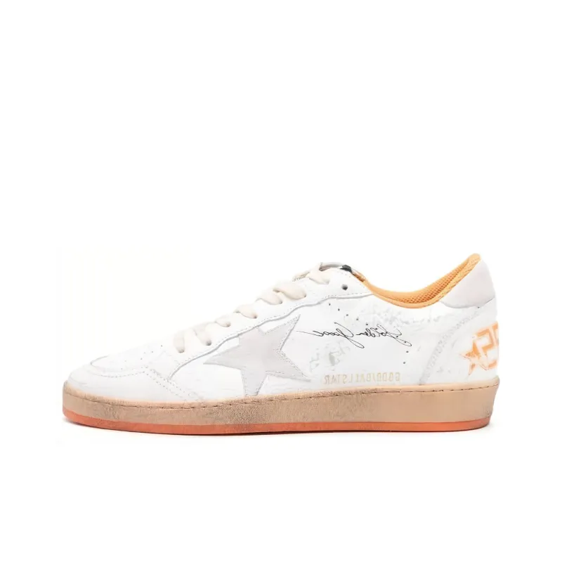 Golden Goose Ball Star Wishes Leather Sneakers-0