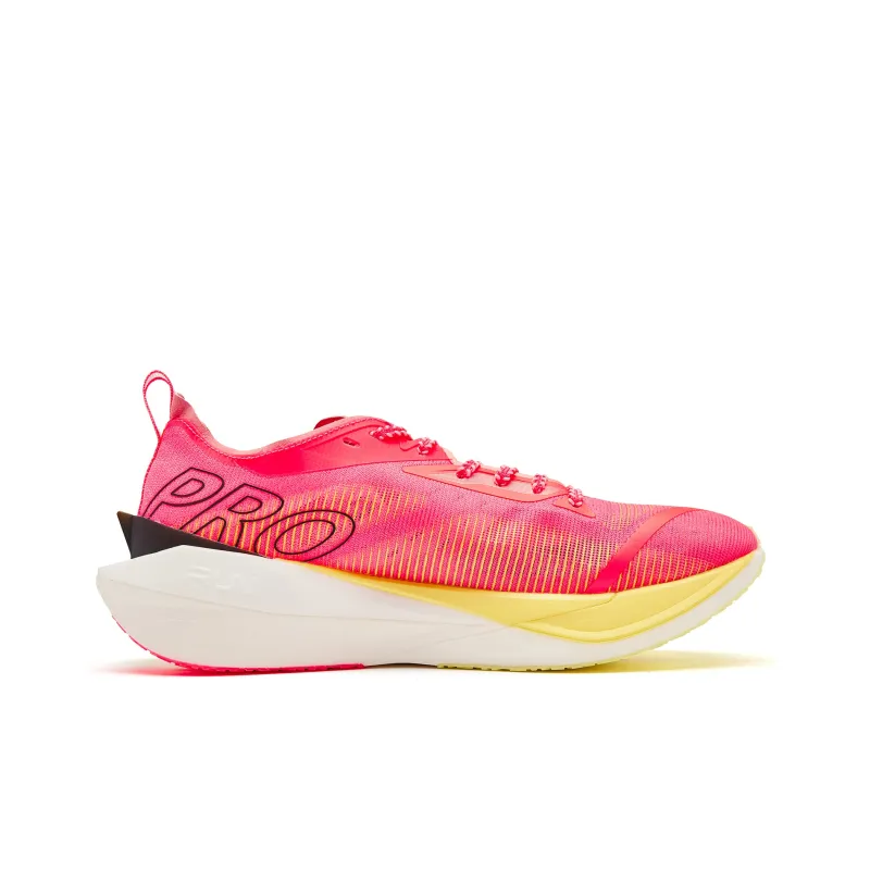 QIAODAN Flying Shadow PRO Cushioning Anti-Slip And Wear-Resistant Low-Top Running Shoes Men's Pink Primulin-1