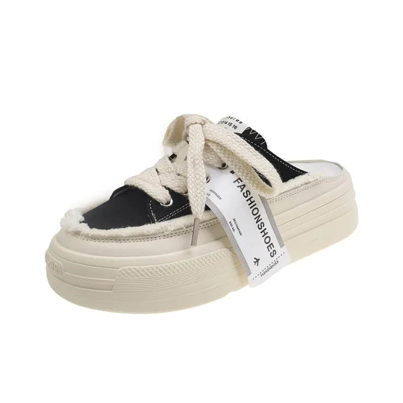 Flamingo Rubber Sole Wrap-toe Slippers Women's-4