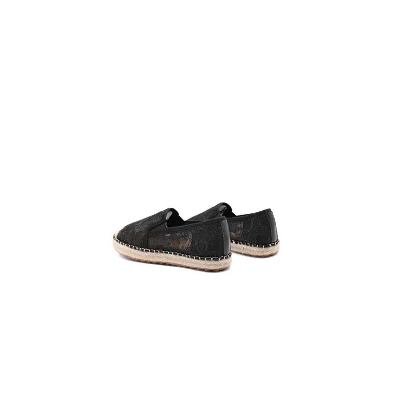 BELLE Espadrilles Women's Gold, Black-7