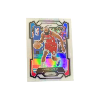 PANINI James Harden 2023 24 Prizm White Fold 043/175, Basketball Card, Card Product Access Sports Cards 1 Pc