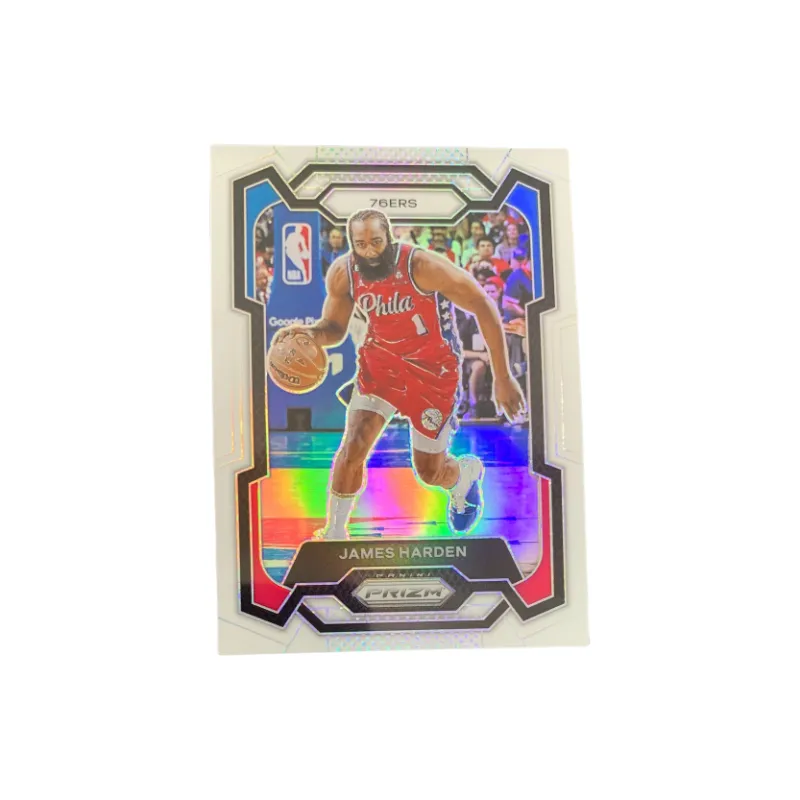 PANINI James Harden 2023 24 Prizm White Fold 043/175, Basketball Card, Card Product Access Sports Cards 1 Pc-0