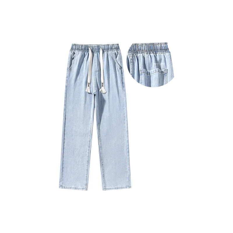 BaiYuan Trousers Jeans Men-17