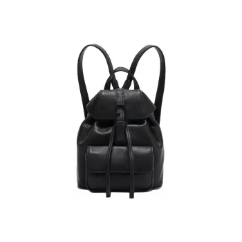 Furla Calfskin Backpack Mini Women's Black