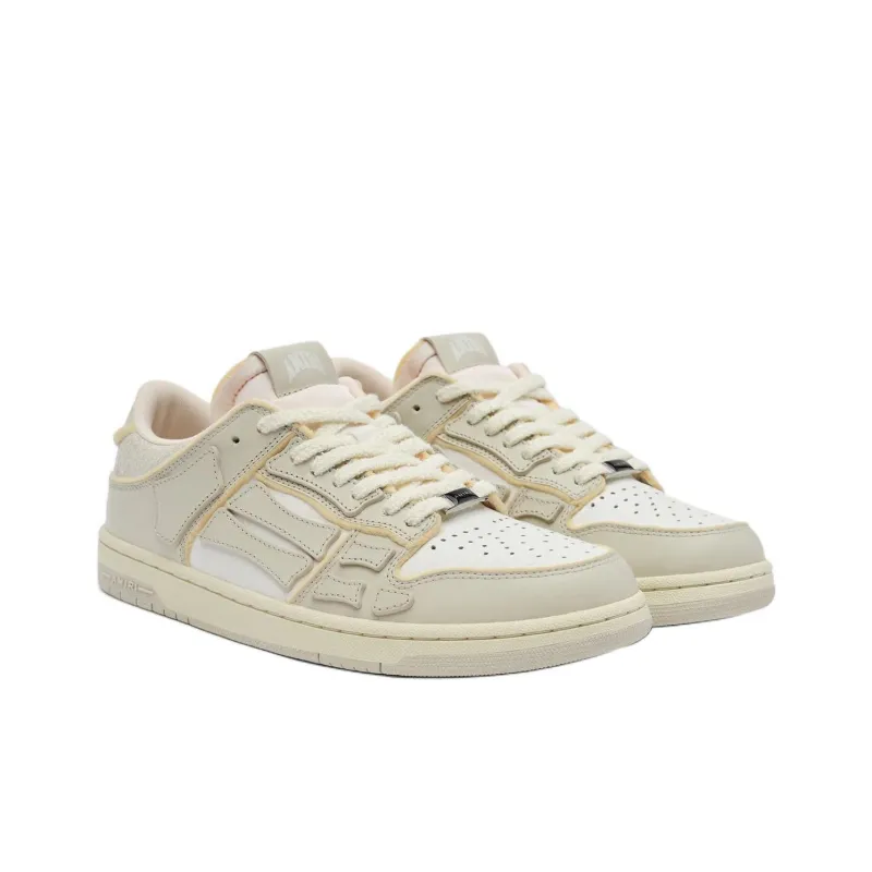 AMIRI 2024 Pre Fall Collection Low Top Skateboard Shoes Women's Beige-3