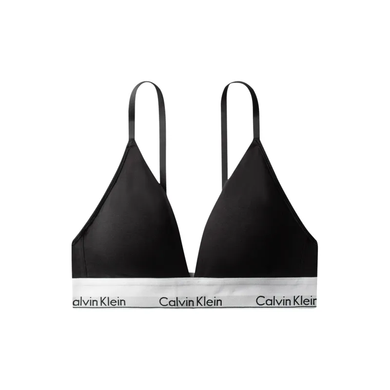 Calvin Klein Modern Cotton Lightly Lined Triangle Bralette-0