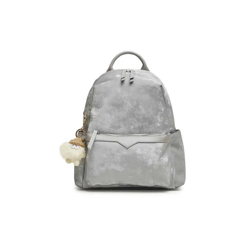 BASTO PU Backpack Regular Women's Offline Synchronization-5