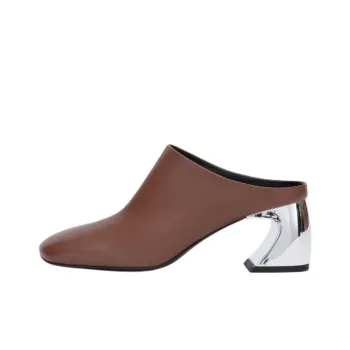 3.1 Phillip Lim Closed Toe Slippers 6.5cm Women's Brown