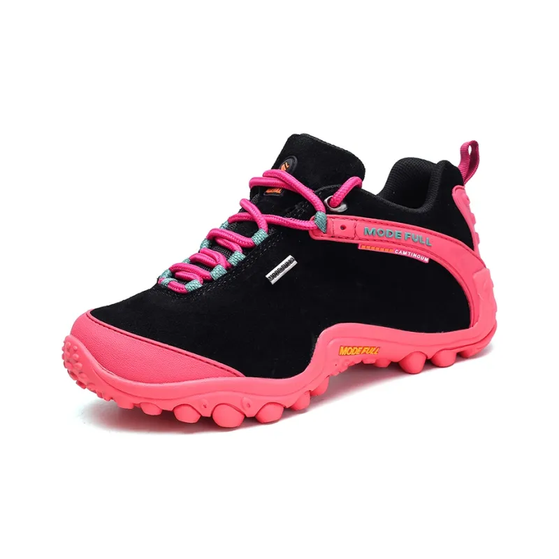MODE FULL Cushioning Anti Slip Wear Resistant Water Resistant Supportive Impact Resistant Low Top Hiking Shoes Women's-7
