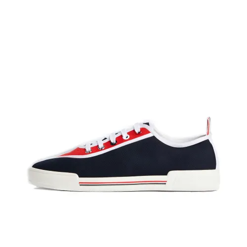 THOM BROWNE Skateboard Shoes Women's Low-Top Blue/White