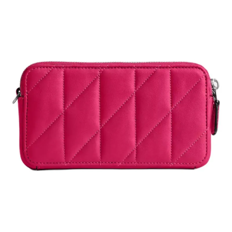 COACH Kira Nappa Leather Shoulder Bag Crossbody Bag Small Size Women's Dragon Fruit Red-2