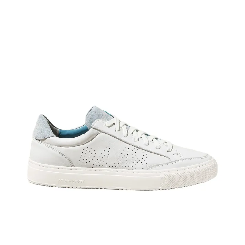 P448 Low-Top Skateboard Shoes Men's White-1