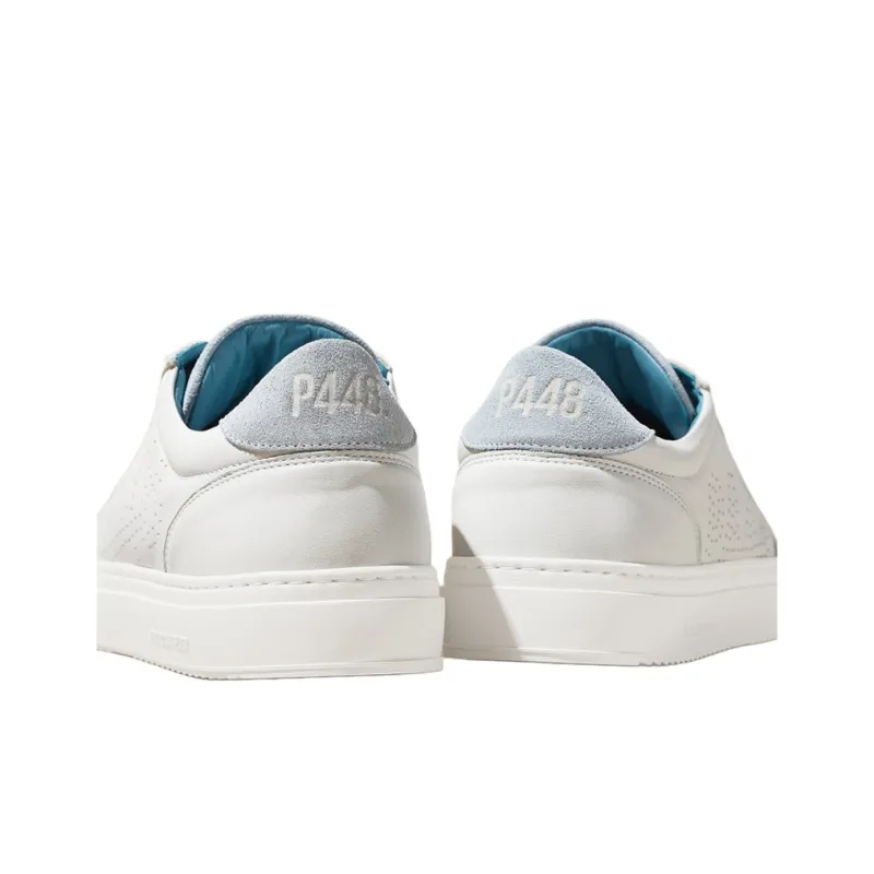 P448 Low-Top Skateboard Shoes Men's White-3