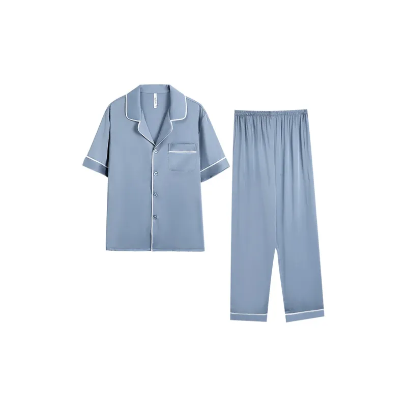 Red Beans At Home Pajama Set Men's-1