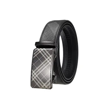 CARTELO Top Grain Cow Leather Belts Men's Width 3.5CM