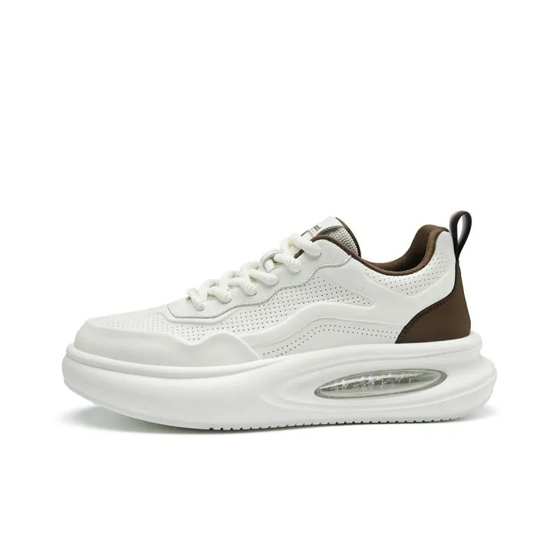 HLA Height-Increasing Breathable Fashion Casual Shoes Wear-Resistant Platform Athletic Shoes Men's-7