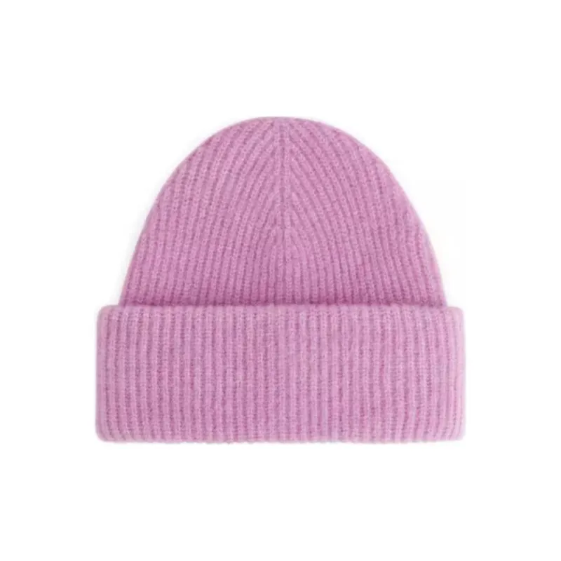 ARKET Polyester Beanies Women's Light Pink-0