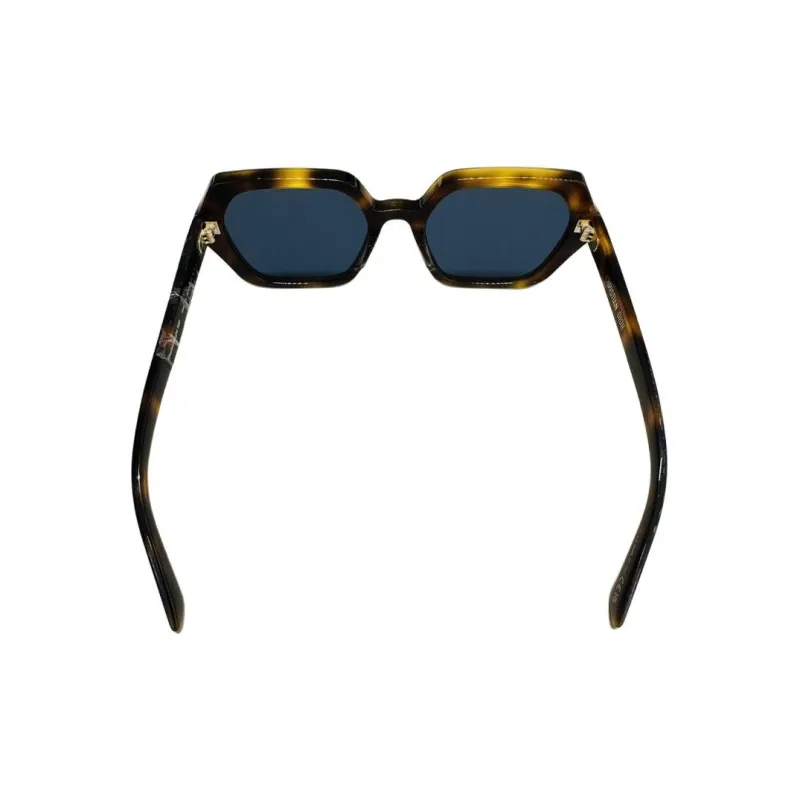 DIOR - Irregular Shape Sunglasses Women's Tortoiseshell-3