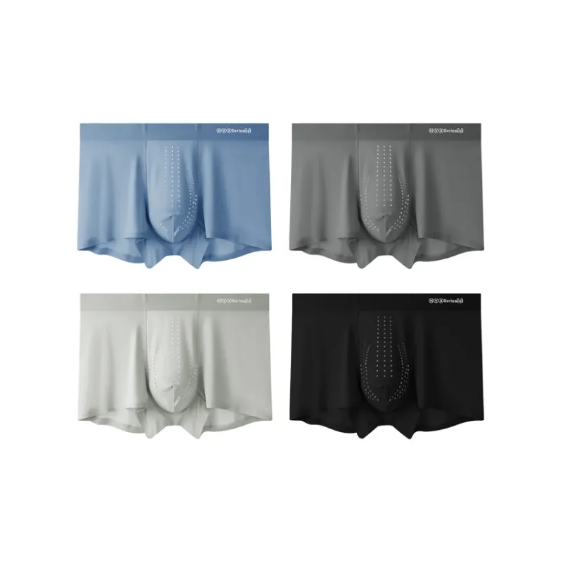 H YXIANG Underpants Men's 4 Pack-1