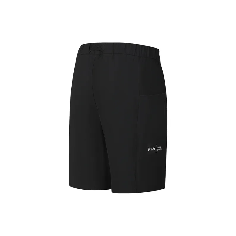 FILA x BBC EARTH Casual Shorts Men's Pitch Black-2