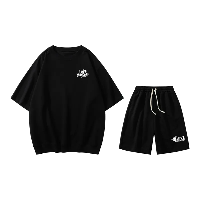 Love Monster Casual Sportswear Unisex-1
