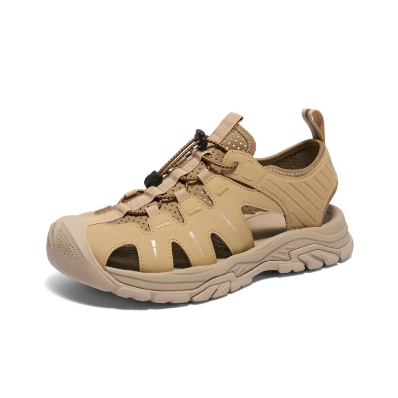 BELLE River Trekking Shoes Men Apricot, Black-1
