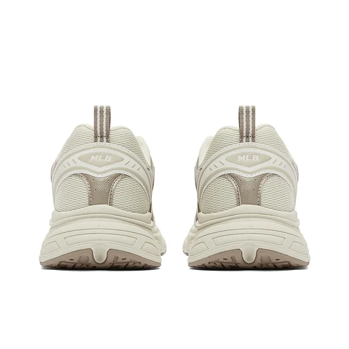 MLB Chunky Runner Ace Runner Cushioning Wear Resistant Low Top Casual Running Shoes Unisex Beige Yellow-4