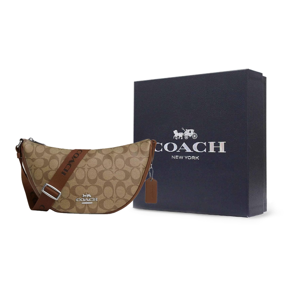 🩷Coach X Observed By Us Zip Card Case - CU403 Signature
