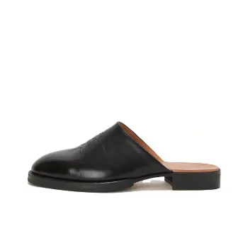 Hender Scheme Cheak Rubber Sole Wrap-toe Slippers Men's Black